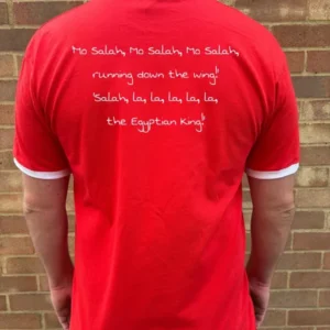 Liverpools t-shirt with players names