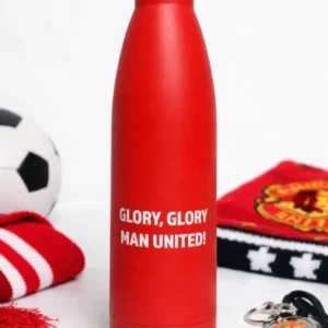 Manchester United inspired bottle
