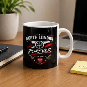 Arsenal inspired North London Forever Mug