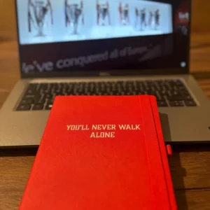 Liverpool You’ll Never Walk Alone notebook
